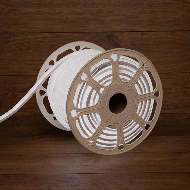 Шнур светодиодный гибкий неон LED SMD форма - D 16х16мм 120LED/м бел ...