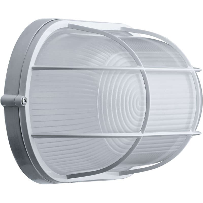 Светильник ЛОН 94 805 NBL-O2-100-E27/WH 1х100Вт E27 IP54 (аналог НПБ 1202 бел. овал с решеткой 100Вт) Navigator 94805 Navigator 94805